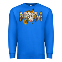 True Royal Western Baby Calf Mom With Sunflower Premium Sweatshirt - LillyAllenDesigns