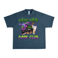 Midnight Navy Salem witch book club Urban Heavy Tee - NancyCooperArtShop