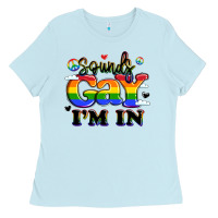 Baby Blue sounds gay i'm in Ladies Tee - LillyAllenDesigns