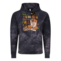 Just A Girl Who Loves Fall Afro Woman Vintage Hoodie | Teevron