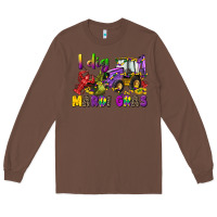 Chestnut i dig mardi gras Long Sleeve Tee - CowGirlArtShop