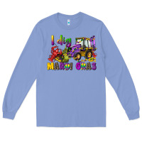Colony Blue i dig mardi gras Long Sleeve Tee - CowGirlArtShop