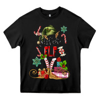 Black sister elf Heavy Core Tee - MaliasSmallBusiness
