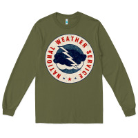 Army Green national weather service nws Long Sleeve Tee - tuanDangUi
