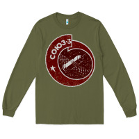 Army Green soyuz 3 space program Long Sleeve Tee - tuanDangUi