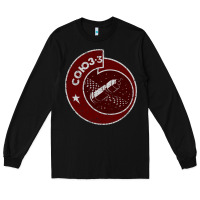 Black soyuz 3 space program Long Sleeve Tee - tuanDangUi