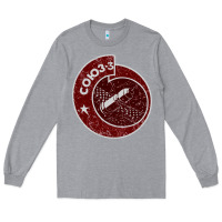 Heather Grey soyuz 3 space program Long Sleeve Tee - tuanDangUi