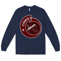 Navy soyuz 3 space program Long Sleeve Tee - tuanDangUi