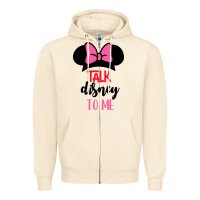 Sandshell Minnie Mouse Zipper Hoodie - CowhideDigitalArt