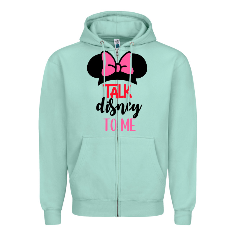 Minnie Mouse Zipper Hoodie by CowhideDigitalArt | Teevron