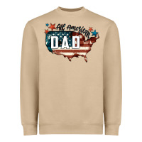 Mushroom All american dad Heavyweight Sweatshirt - FaDigitalArtStudio