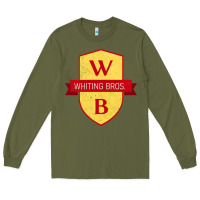 Army Green whiting bros road 66 vintage gas station Long Sleeve Tee - tuanDangUi