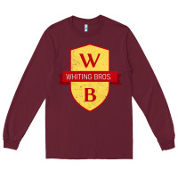 Burgundy whiting bros road 66 vintage gas station Long Sleeve Tee - tuanDangUi