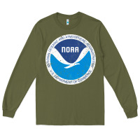 Army Green noaa vintage design Long Sleeve Tee - tuanDangUi