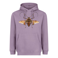 Lavender acrocinus beetle with wings Heavyweight Hoodie - LillyAllenDesigns