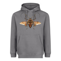 Storm acrocinus beetle with wings Heavyweight Hoodie - LillyAllenDesigns