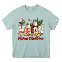 Arona santa fuel merry christmas Heavy Core Tee - MaliasSmallBusiness