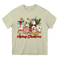 Mossy santa fuel merry christmas Heavy Core Tee - MaliasSmallBusiness