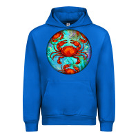 Cobalt crab Urban Hoodie - BarkalooDesign