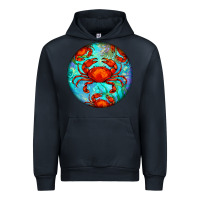 Navy crab Urban Hoodie - BarkalooDesign