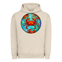 Pigment French Oak crab Urban Hoodie - BarkalooDesign
