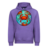 Tulip crab Urban Hoodie - BarkalooDesign