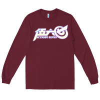 Burgundy scissor epic seven Long Sleeve Tee - tuanDangUi