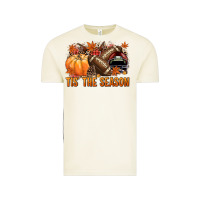 Vintage Arctic Tis' the season Football and maroon helmet Vintage Tee - NancyCooperArtShop