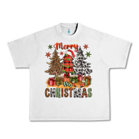 Lunar Rock Merry Christmas with western trees Urban Heavy Tee - NancyCooperArtShop