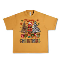 Peanut Butter Merry Christmas with western trees Urban Heavy Tee - NancyCooperArtShop