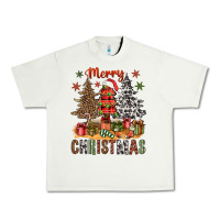 Pistachio Merry Christmas with western trees Urban Heavy Tee - NancyCooperArtShop