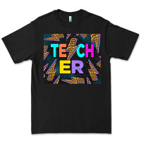 Black Western Teacher Flash Tumbler Premium Tee - LillyAllenDesigns
