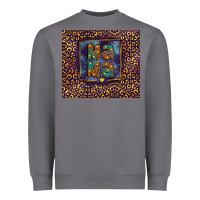 Storm Leopard mama Heavyweight Sweatshirt - FaDigitalArtStudio
