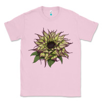Bubblegum Pink sun   fill purple sunflower Classic Tee - LillyAllenDesigns
