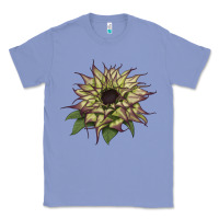 Colony Blue sun   fill purple sunflower Classic Tee - LillyAllenDesigns