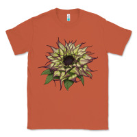 Copper sun   fill purple sunflower Classic Tee - LillyAllenDesigns