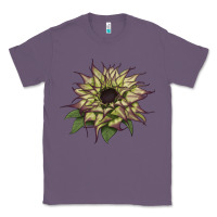Lavender sun   fill purple sunflower Classic Tee - LillyAllenDesigns
