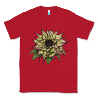 Red sun   fill purple sunflower Classic Tee - LillyAllenDesigns