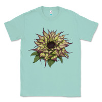 Seafoam sun   fill purple sunflower Classic Tee - LillyAllenDesigns