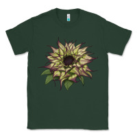 Sports Green sun   fill purple sunflower Classic Tee - LillyAllenDesigns