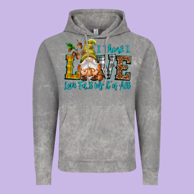 I Think I Love Fall Most Of All Vintage Hoodie Designed By Nancycooperartshop
