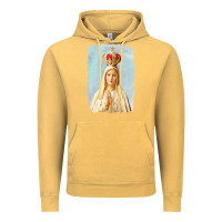 Vintage Mustard our lady of fatima Vintage Hoodie - tuanDangUi