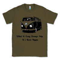 Army Green What A Long Strange Trip It s Been Hippie Classic Tee - Bettercallsaul