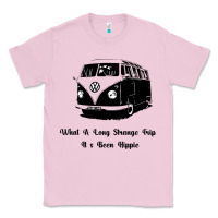 Bubblegum Pink What A Long Strange Trip It s Been Hippie Classic Tee - Bettercallsaul