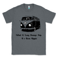 Charcoal Heather What A Long Strange Trip It s Been Hippie Classic Tee - Bettercallsaul