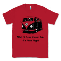 Red What A Long Strange Trip It s Been Hippie Classic Tee - Bettercallsaul