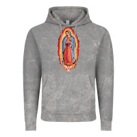 Cloud Rock our lady of guadalupe virgin mary Vintage Hoodie - tuanDangUi