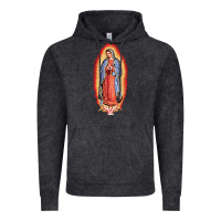 Vintage Black our lady of guadalupe virgin mary Vintage Hoodie - tuanDangUi