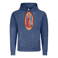 Vintage Denim our lady of guadalupe virgin mary Vintage Hoodie - tuanDangUi