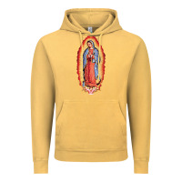 Vintage Mustard our lady of guadalupe virgin mary Vintage Hoodie - tuanDangUi